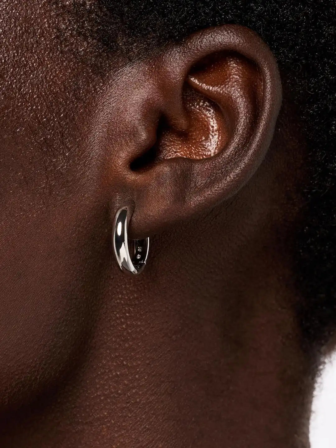 Gold Hoop Earrings - Giulia Medium