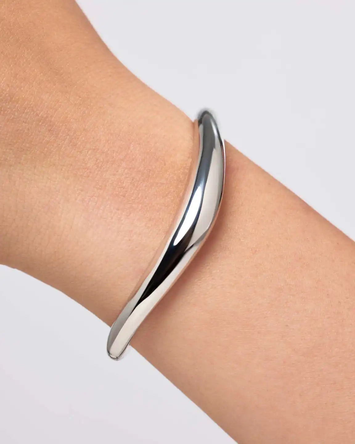 Gold Bangle Bracelet - Talia