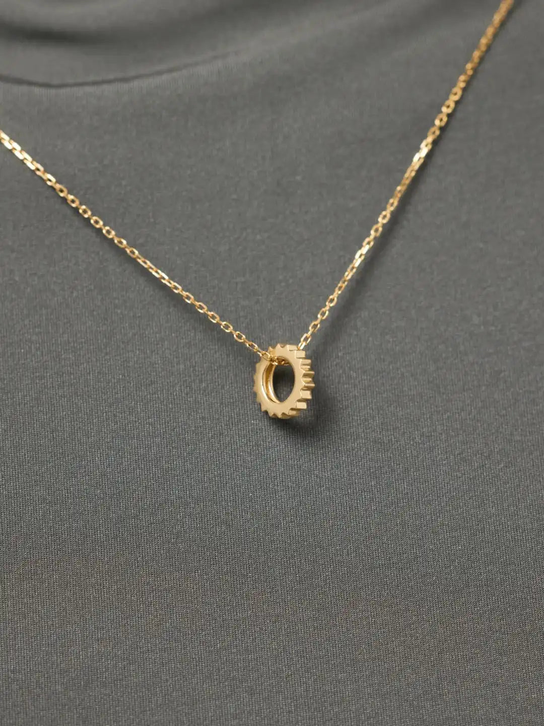 Solid Yellow Gold - Nova Charm