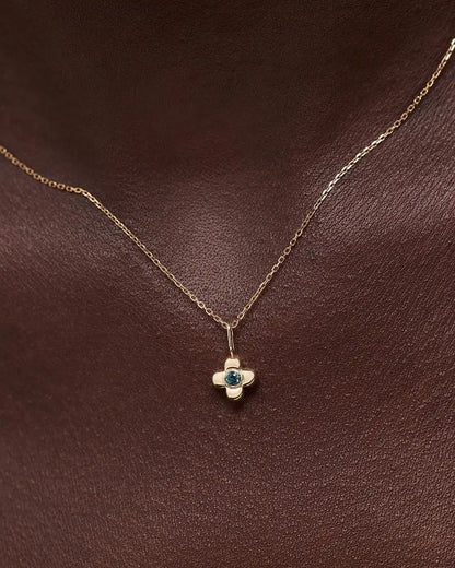 Solid Yellow Gold - Pearl Mini Liora Charm