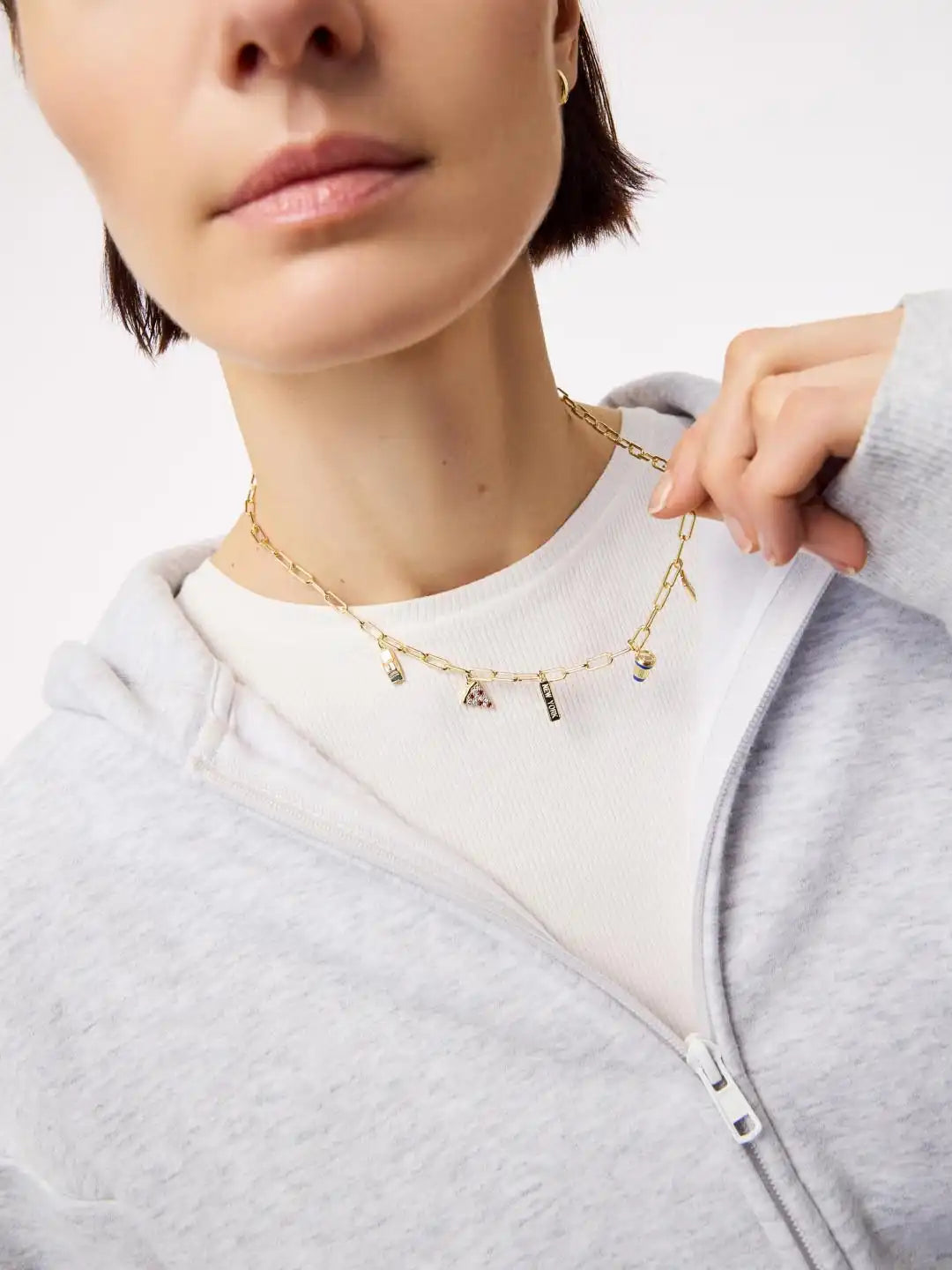Charm Necklace - A New York Minute Necklace