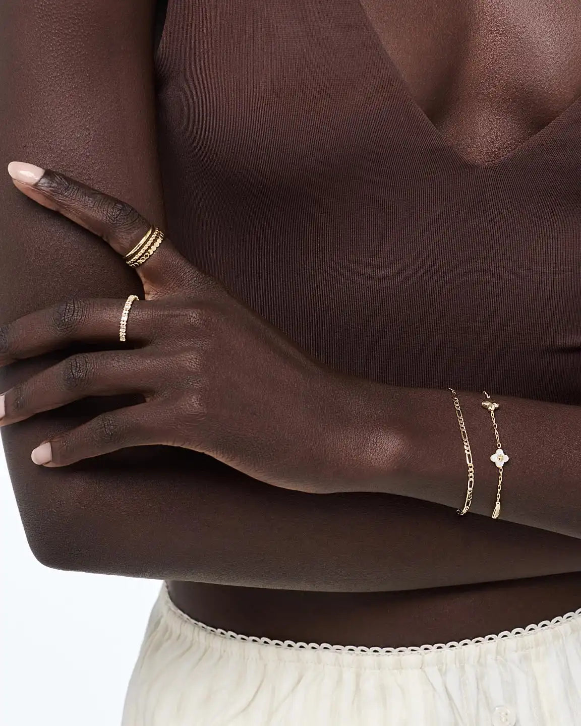 Gold Charm Bracelet - Azura Bracelet