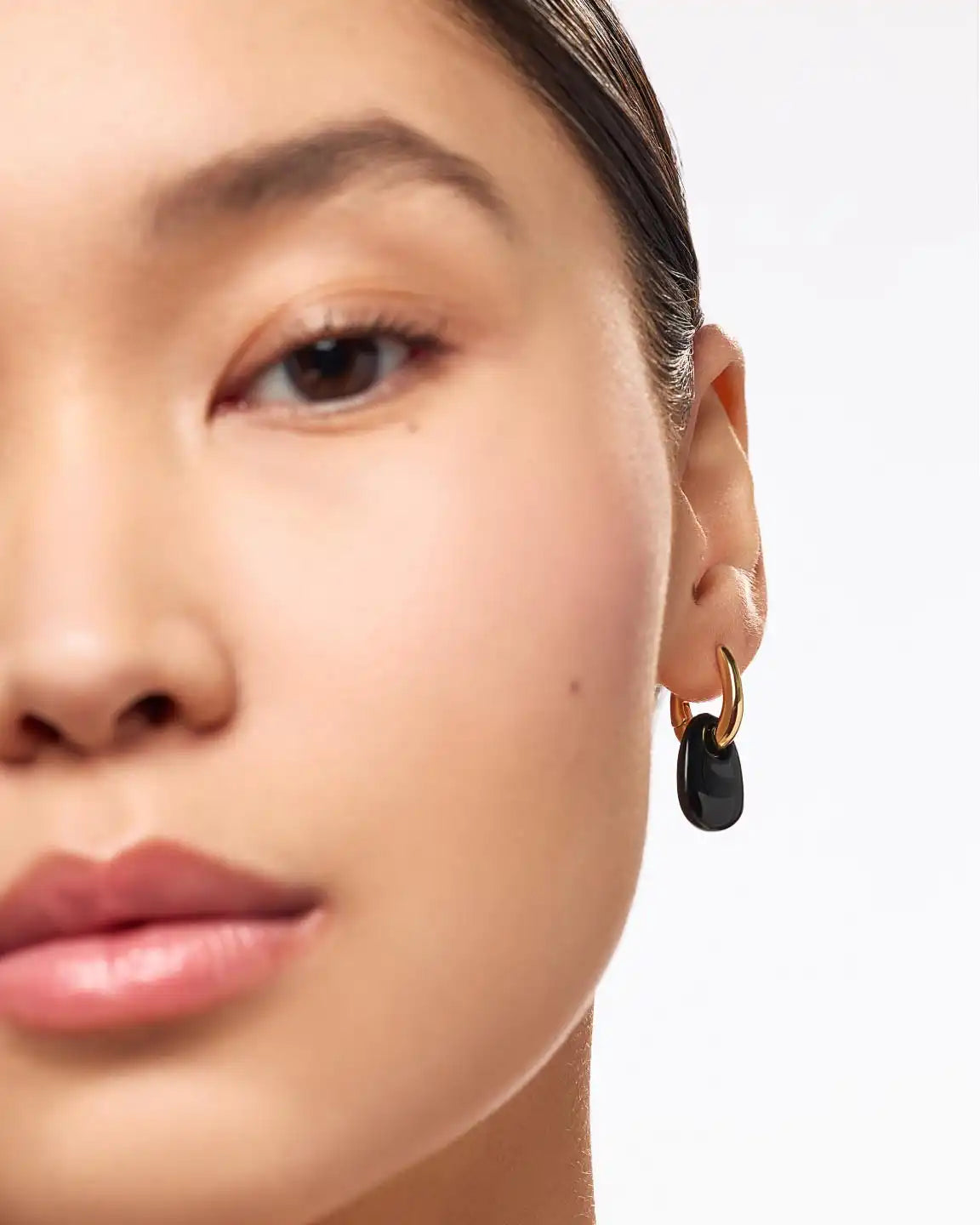 Gold Drop Earrings - Kayla