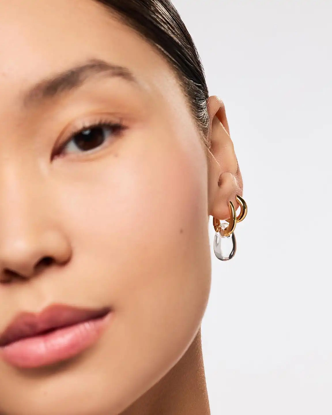 Gold Drop Earrings - Kayla