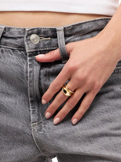 Gold Band Ring - Wade Ring
