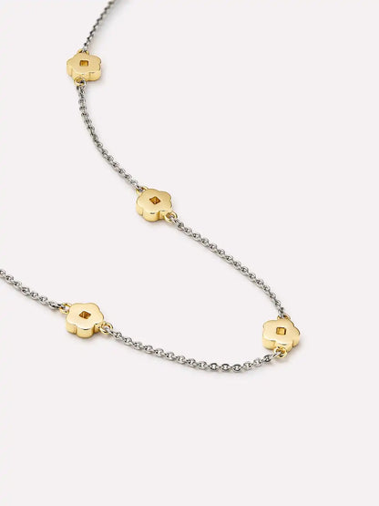 Flower Station Necklace - Rowena Necklace