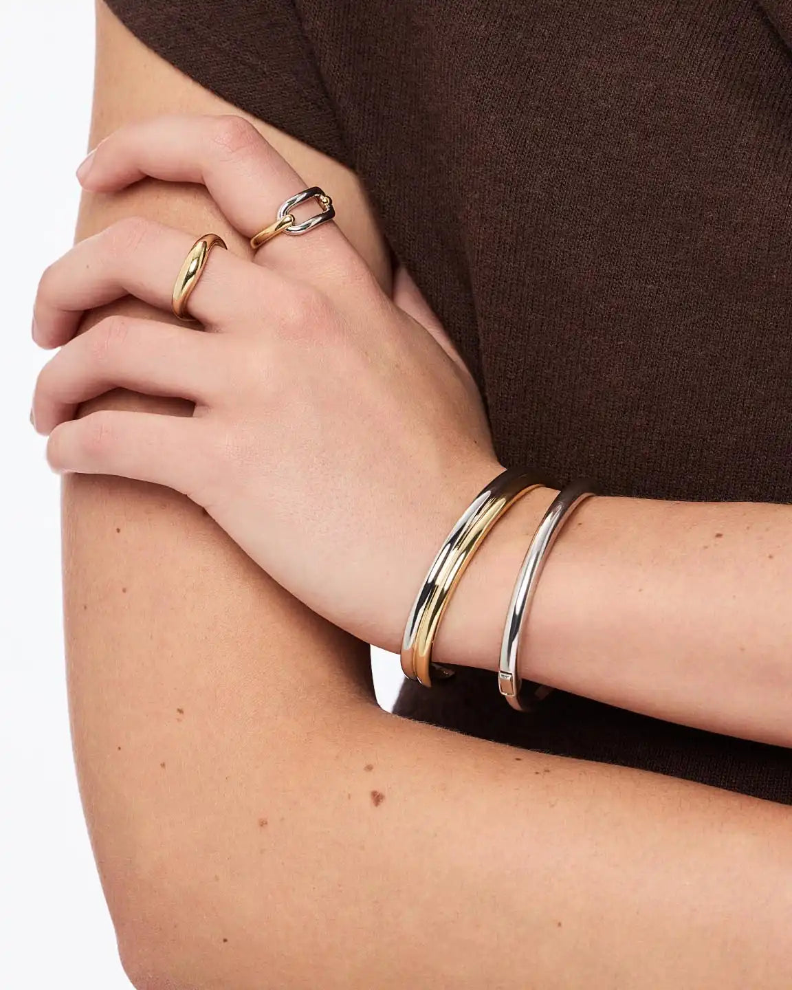 Cuff Bracelet - Arlo Marble Blue
