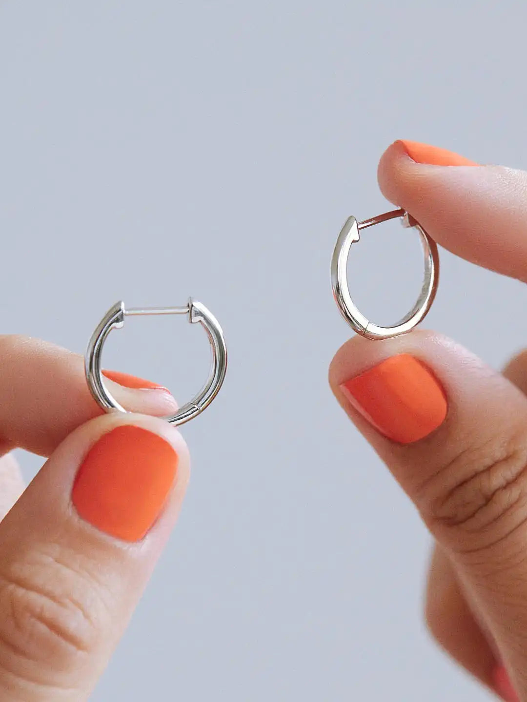 Small Slim Endless Hoops - Lo Small