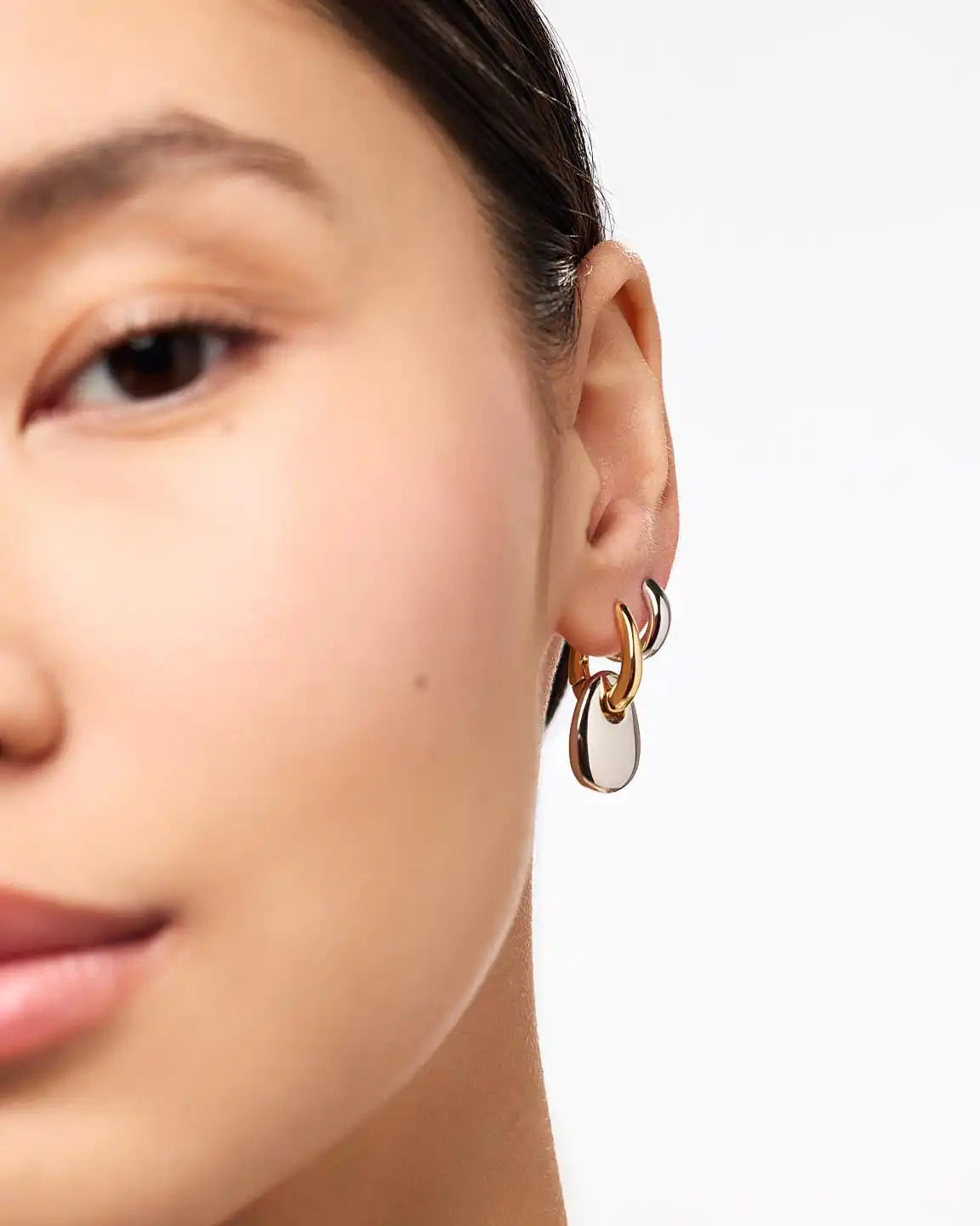 Gold Drop Earrings - Kayla