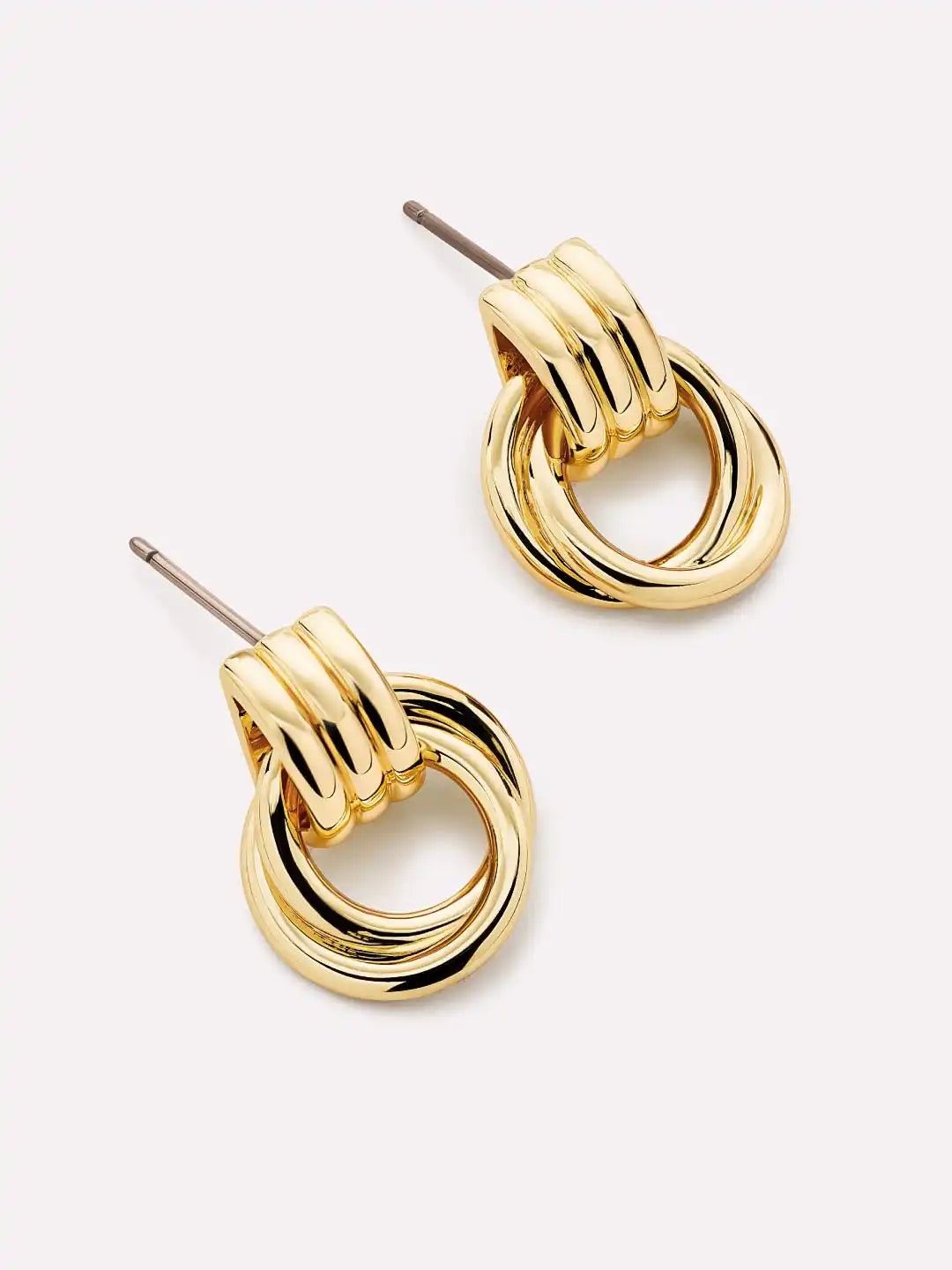 Statement Earrings - Ryle Two Tone