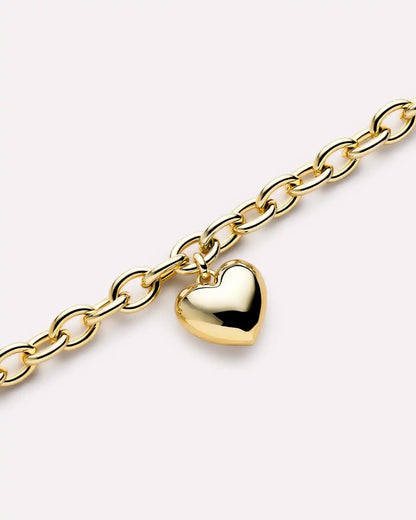 Gold Charm Bracelet - Lev Bracelet