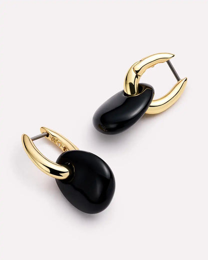 Gold Drop Earrings - Kayla
