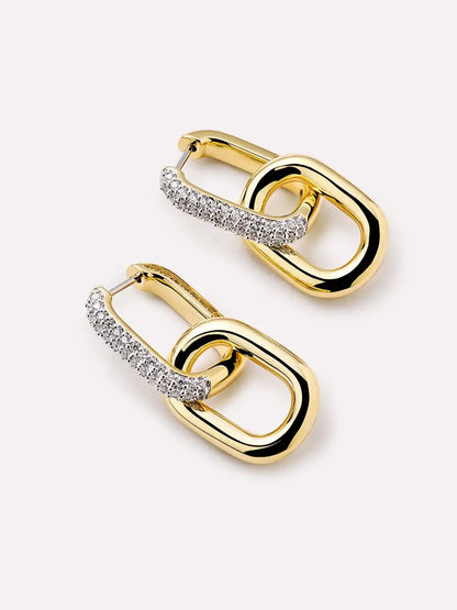 Double Hoop Earrings - Ash Double