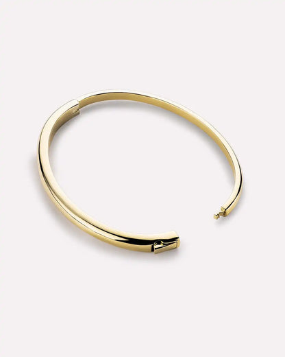 Gold Bangle Bracelet - Brynley
