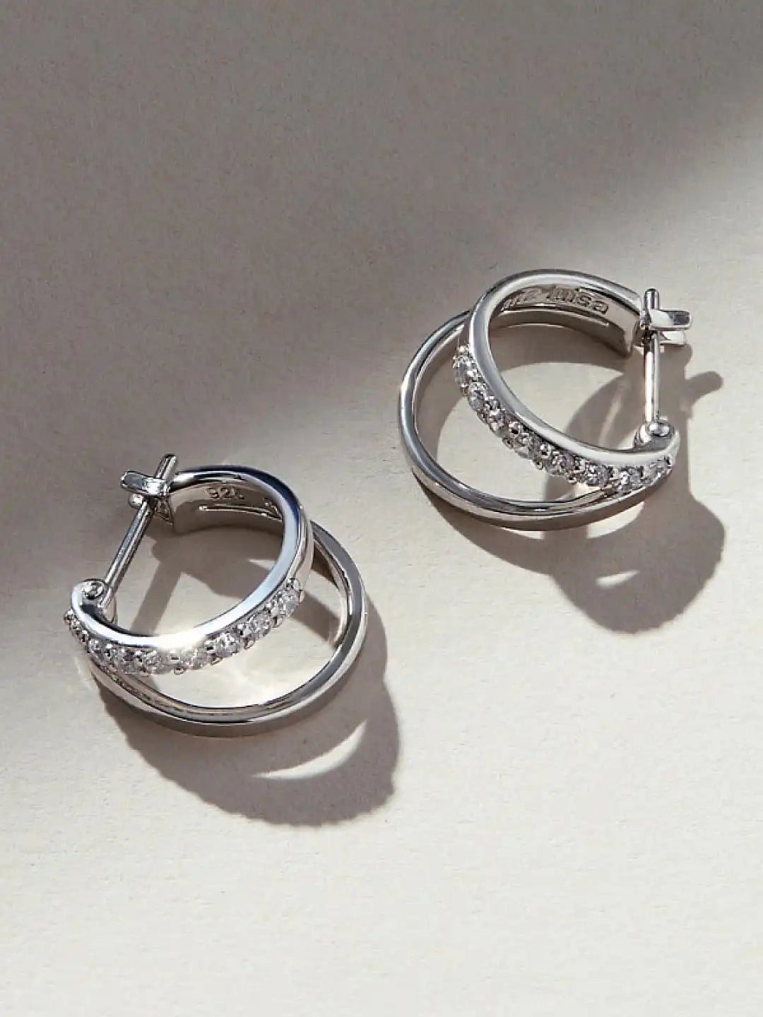 Double Hoop Earrings - Toda