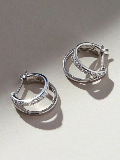Double Hoop Earrings - Toda
