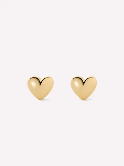 Stud Earrings - Lev Studs Two Tone
