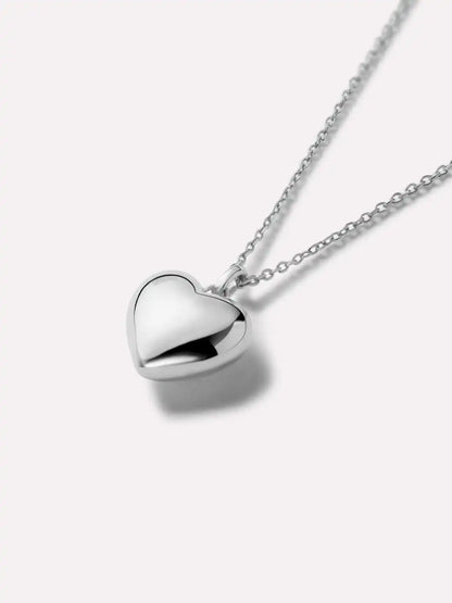 Gold Heart Necklace - Lev Small