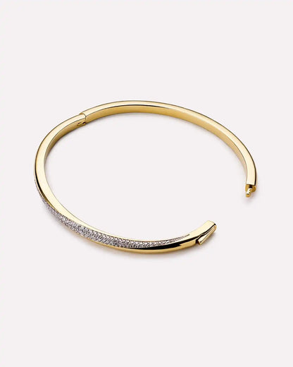Gold Bangle Bracelet - Kira Bracelet