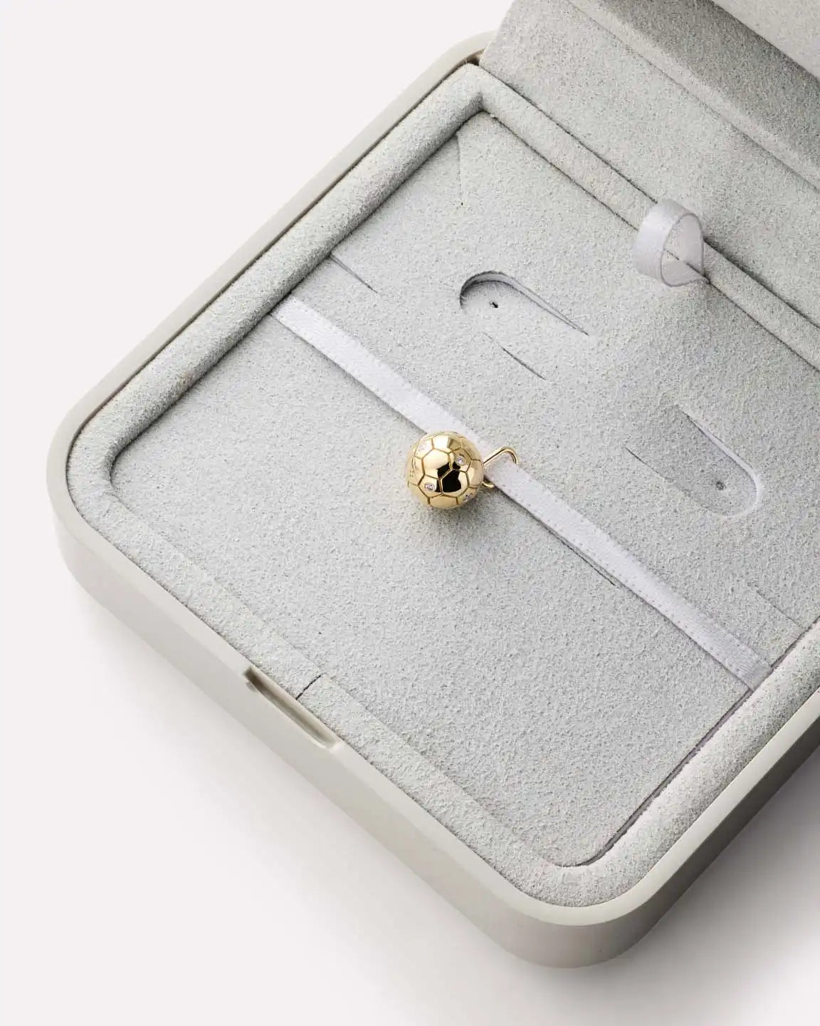 Solid Yellow Gold - Ballon d'Or Charm