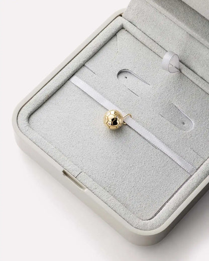 Solid Yellow Gold - Ballon d'Or Charm