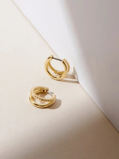 Small Hoop Earrings - Jesse