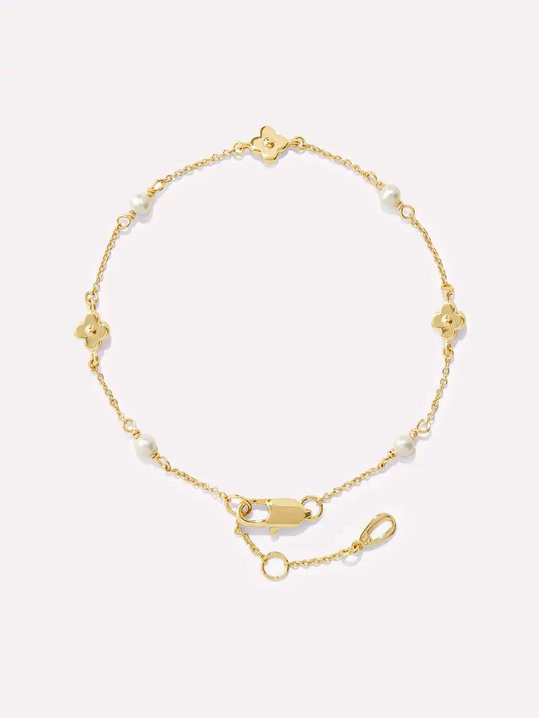 Flower Bracelet - Hannah Bracelet Rose Quartz
