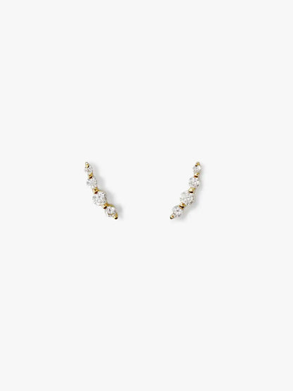 Ear Climber Earrings - Bonny
