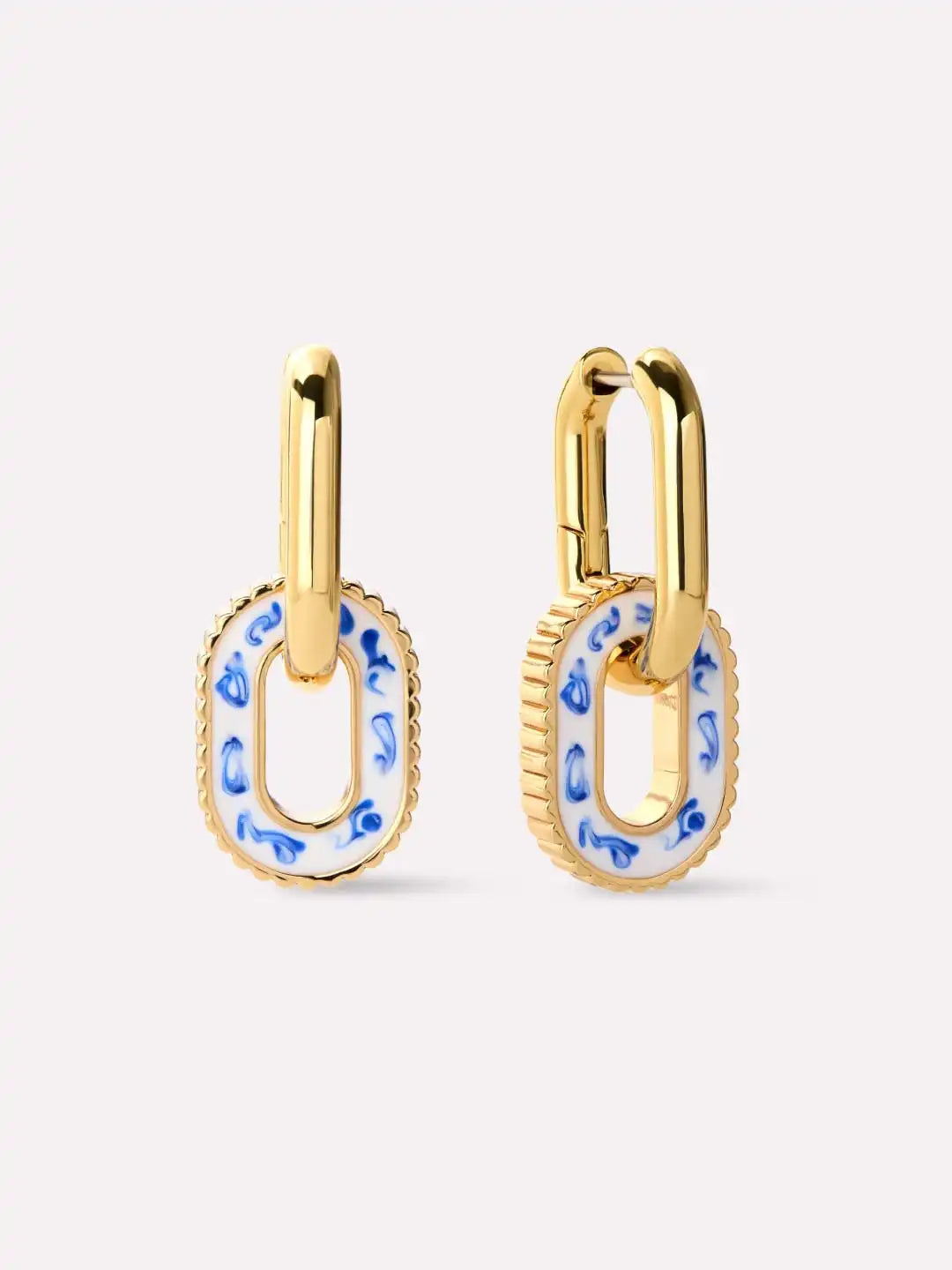Double Hoop Earrings - Ash Double