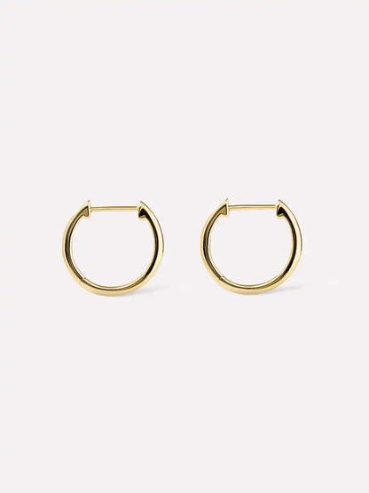 Small Slim Endless Hoops - Lo Small