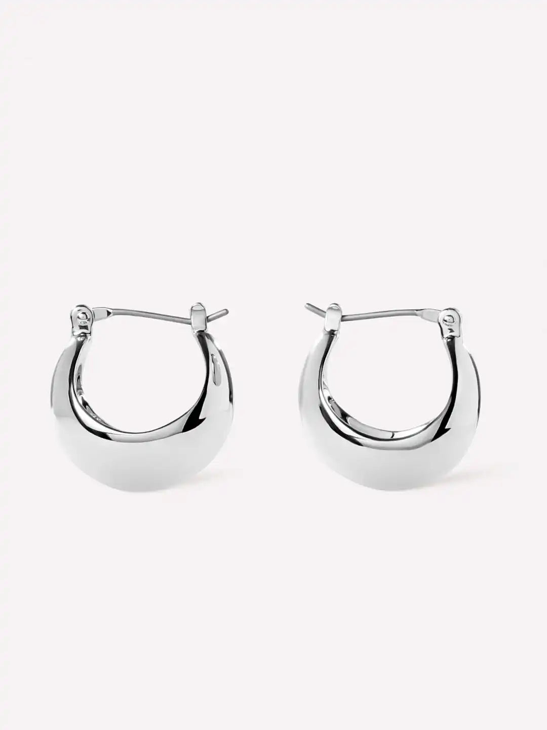 Statement Earrings - Mini Abby Marble Blue