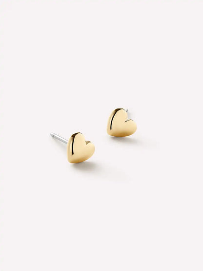 Stud Earrings - Lev Studs Two Tone