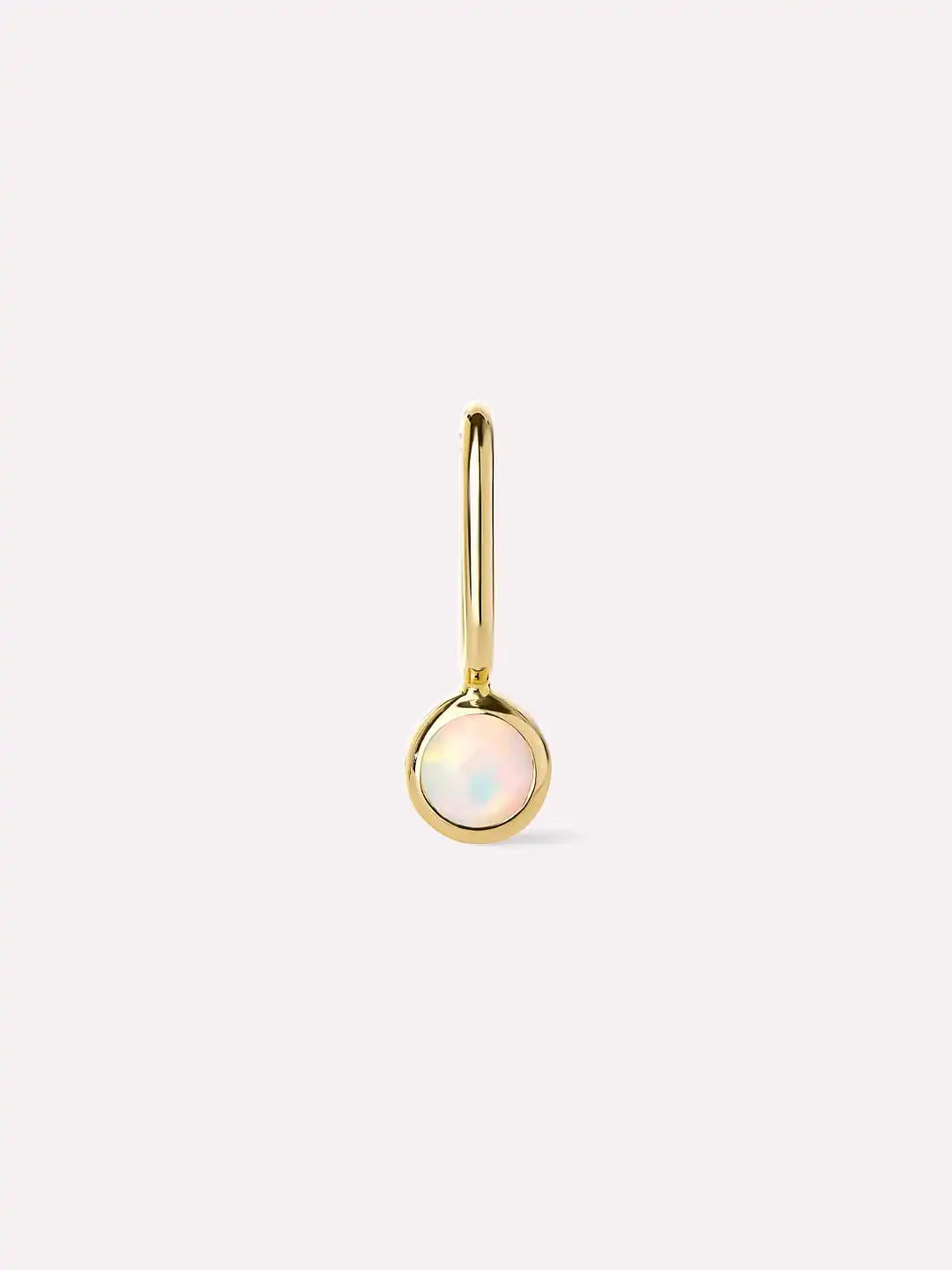 Solid Yellow Gold - Sapphire Mini Birthstone Charm
