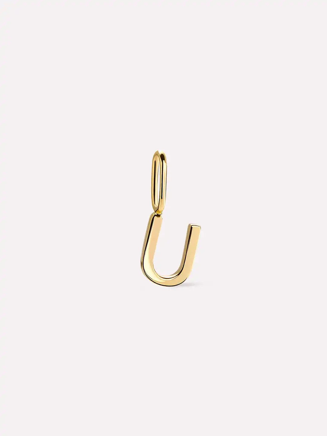 Gold Pendant - Gold Letter Charm