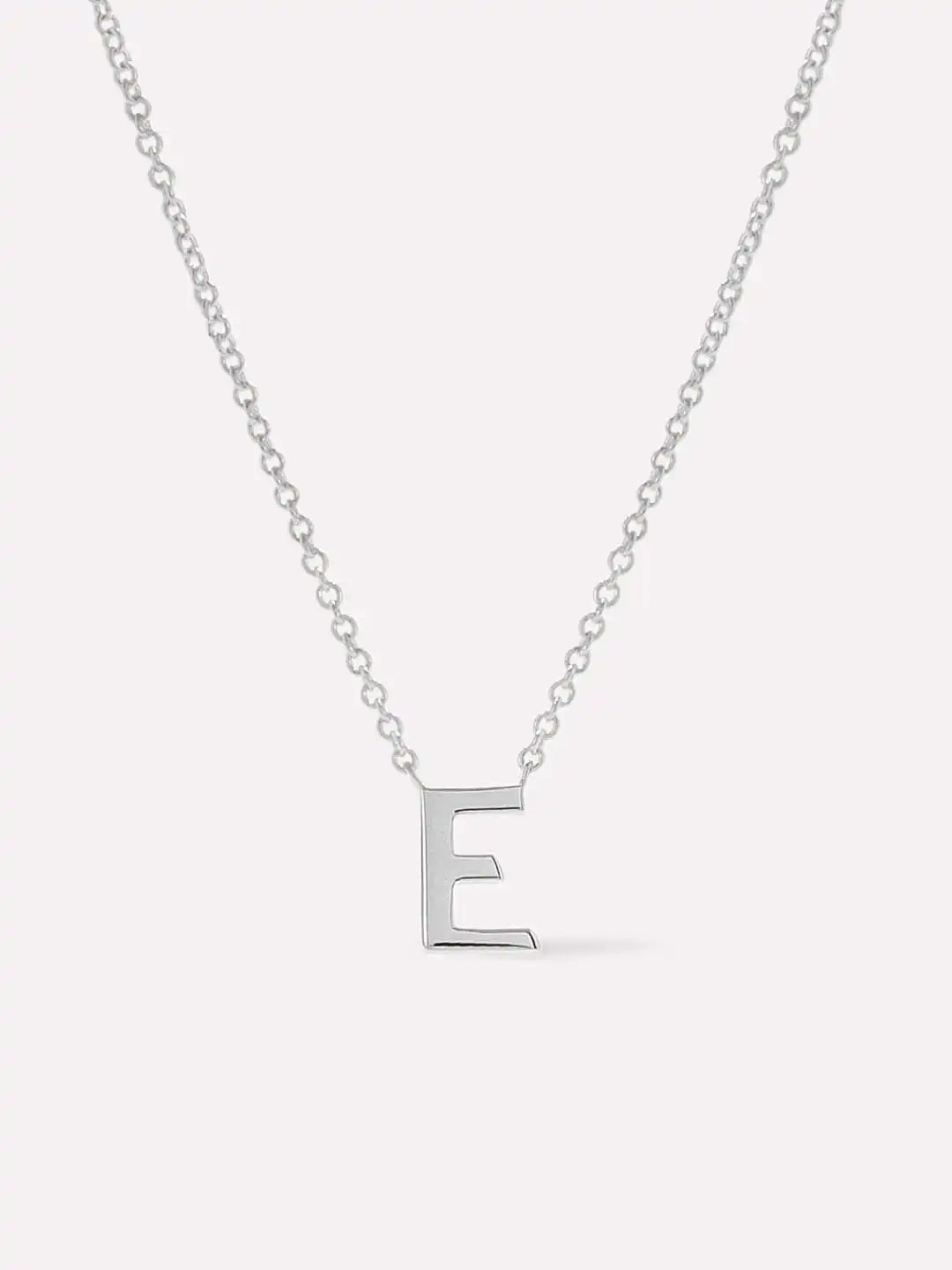 Gold Initial Necklace - Letter Necklace