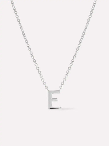 Gold Initial Necklace - Letter Necklace
