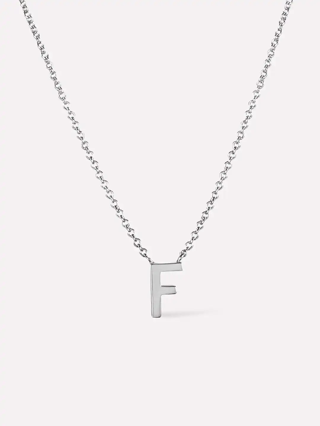 Gold Initial Necklace - Letter Necklace