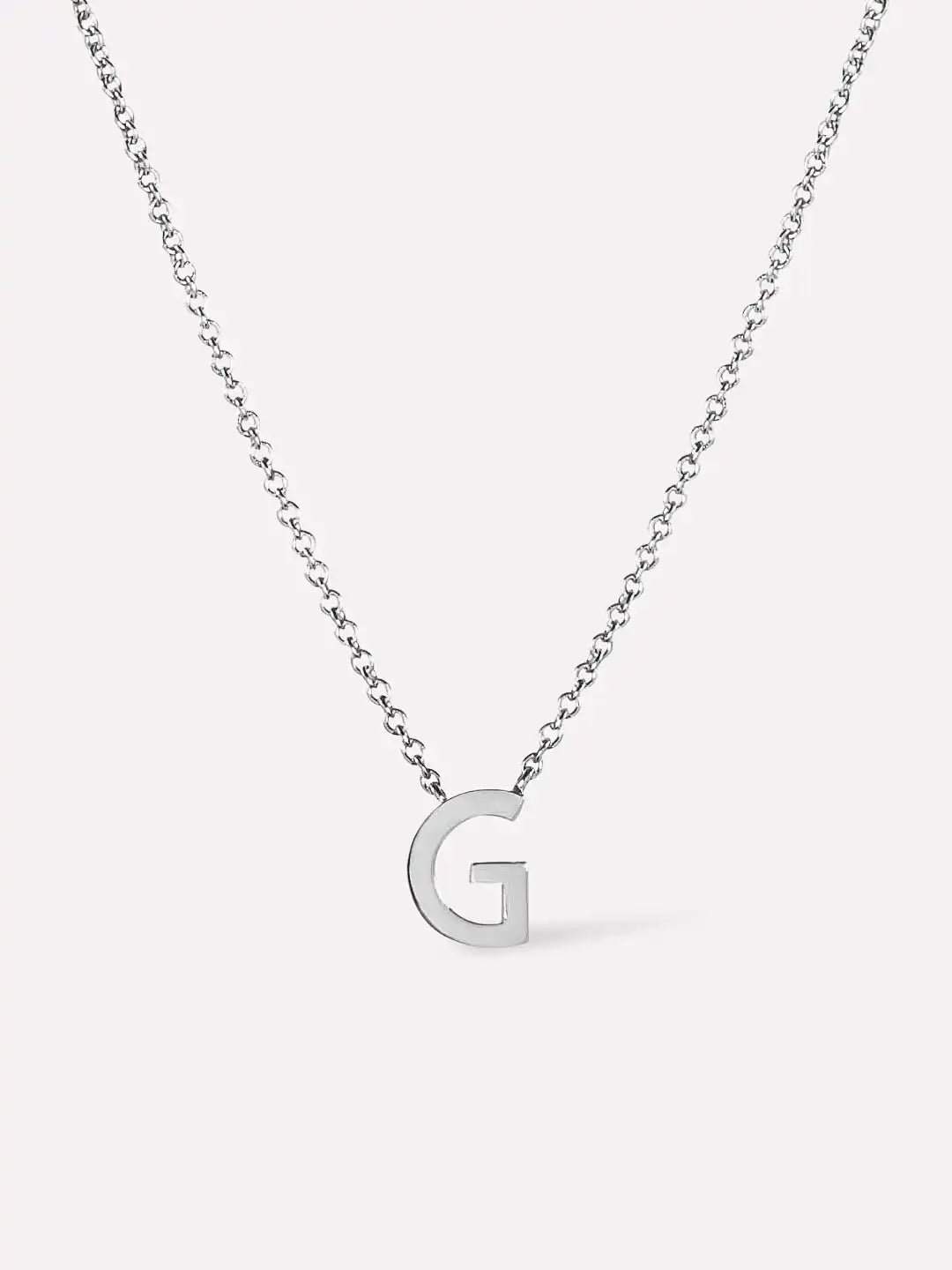 Gold Initial Necklace - Letter Necklace