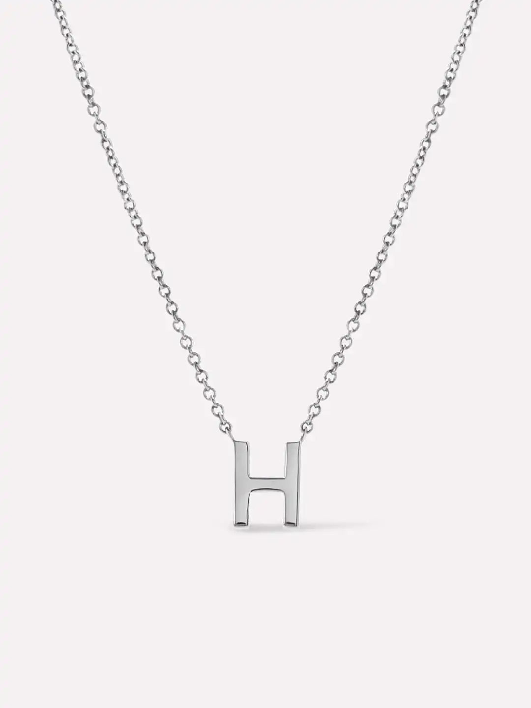 Gold Initial Necklace - Letter Necklace