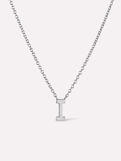 Gold Initial Necklace - Letter Necklace