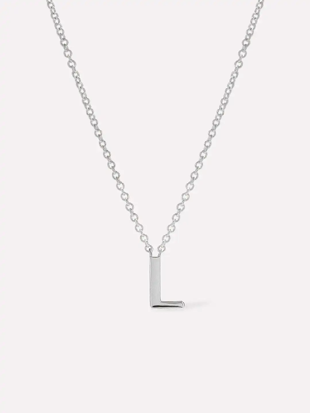 Gold Initial Necklace - Letter Necklace