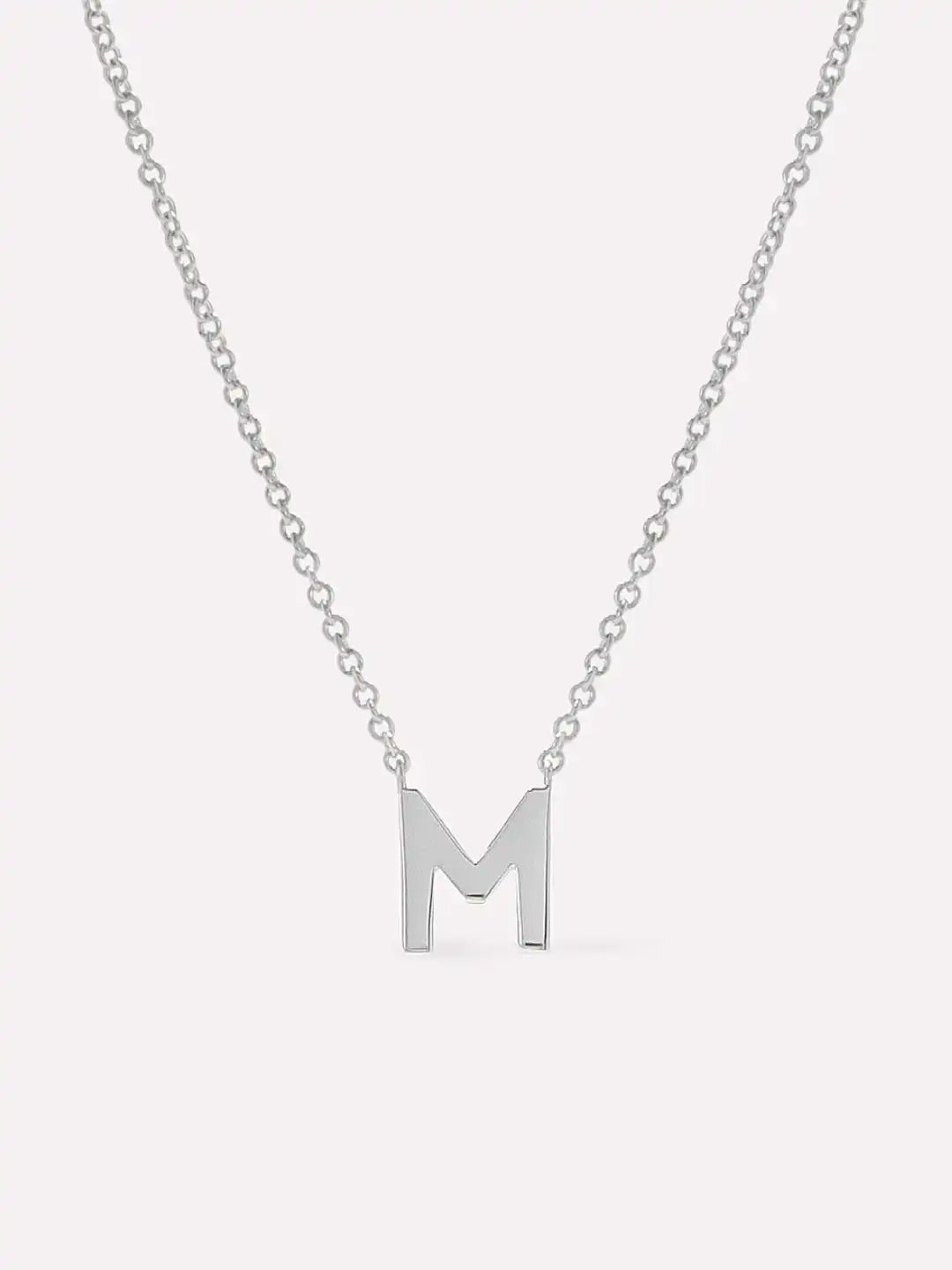 Gold Initial Necklace - Letter Necklace
