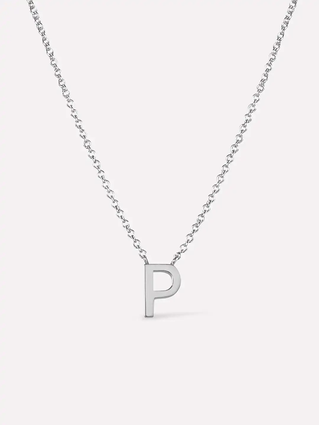 Gold Initial Necklace - Letter Necklace