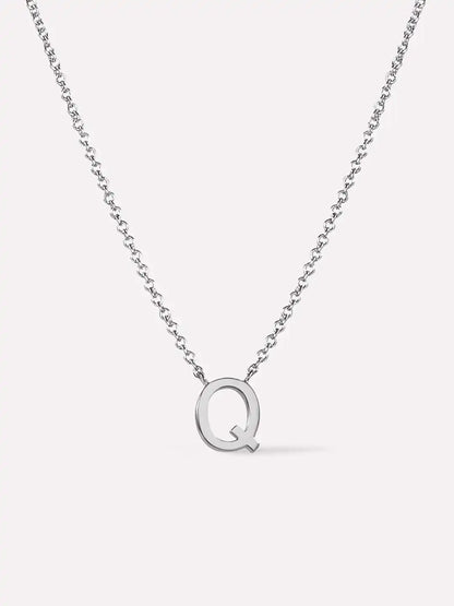 Gold Initial Necklace - Letter Necklace