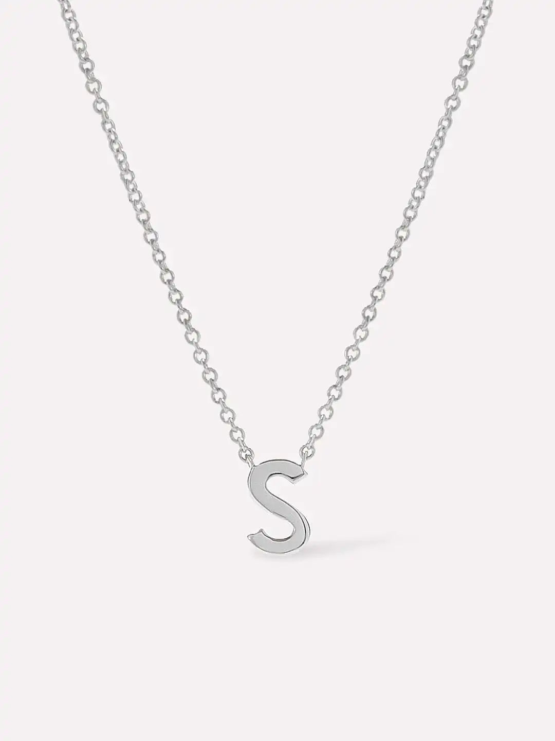 Gold Initial Necklace - Letter Necklace