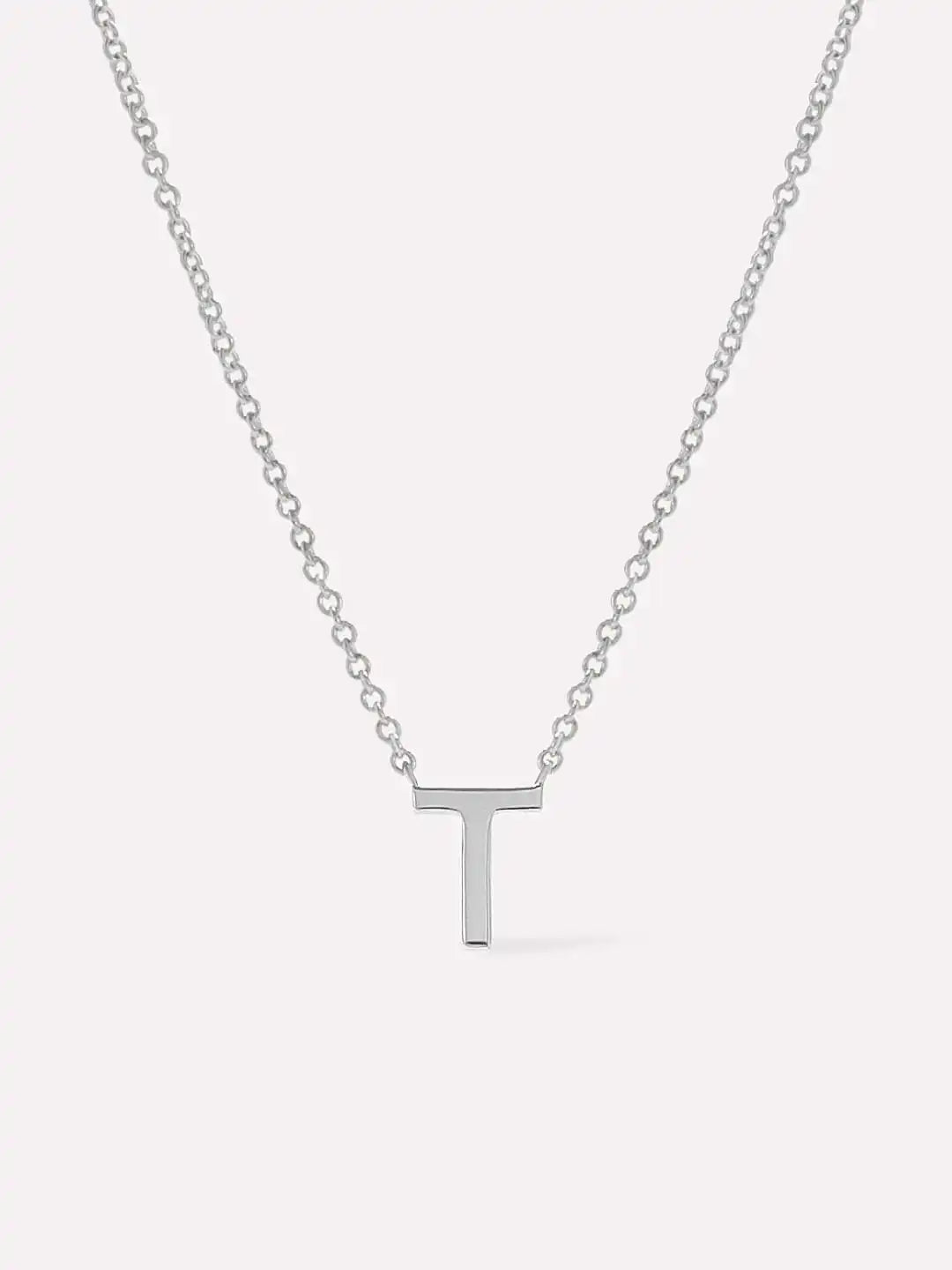 Gold Initial Necklace - Letter Necklace