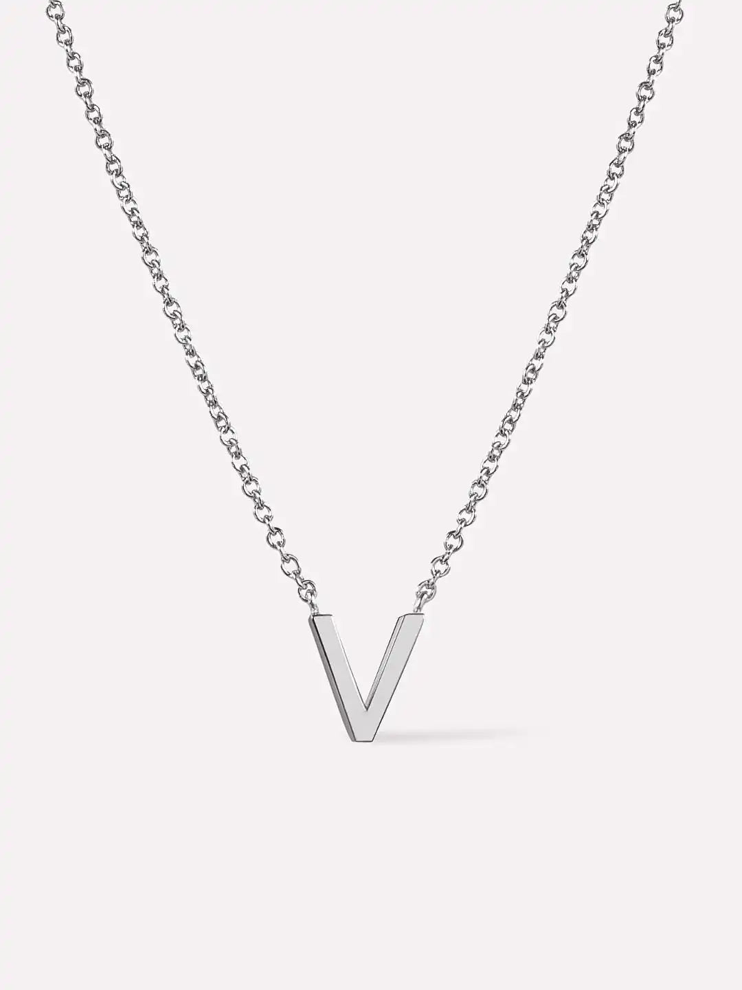 Gold Initial Necklace - Letter Necklace