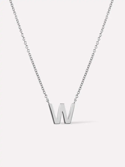 Gold Initial Necklace - Letter Necklace