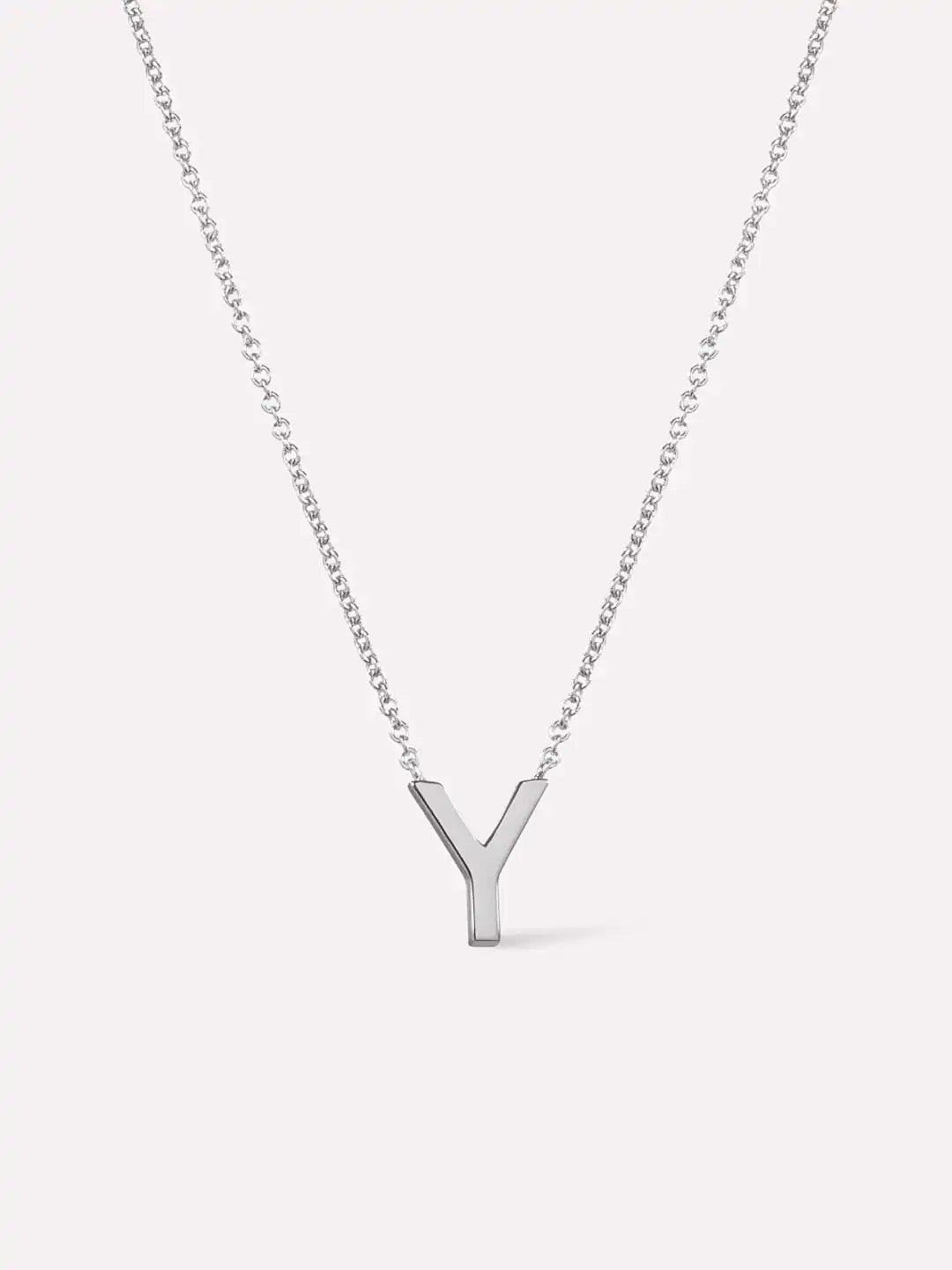 Gold Initial Necklace - Letter Necklace