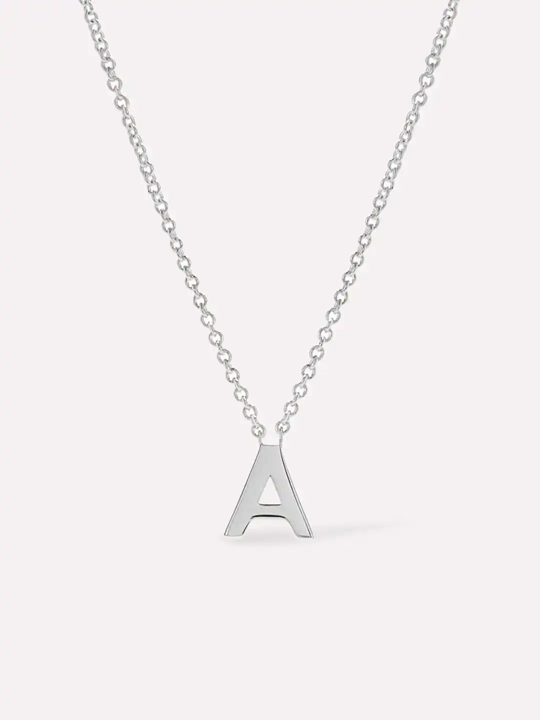 Gold Initial Necklace - Letter Necklace